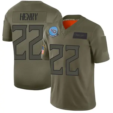Men's Nike Tennessee Titans Derrick Henry 2019 Salute to Service Jersey - Camo Limited
