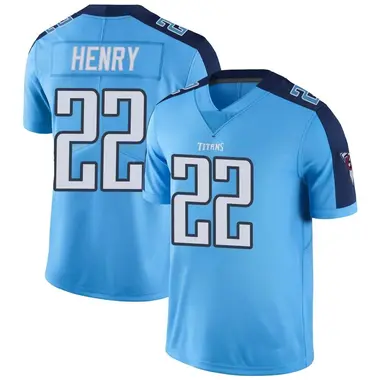 Men's Nike Tennessee Titans Derrick Henry Color Rush Jersey - Light Blue Limited