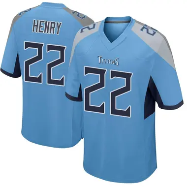 Men's Nike Tennessee Titans Derrick Henry Jersey - Light Blue Game