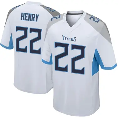 Men's Nike Tennessee Titans Derrick Henry Jersey - White Game