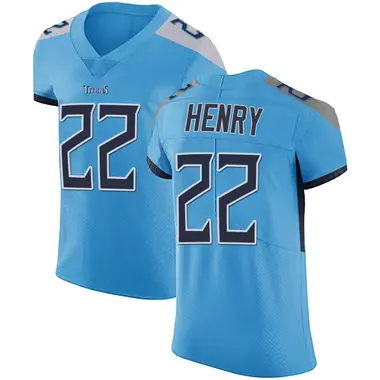Men's Nike Tennessee Titans Derrick Henry Team Color Vapor Untouchable Jersey - Light Blue Elite