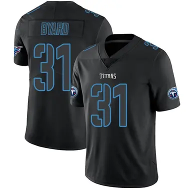 Men's Nike Tennessee Titans Kevin Byard Jersey - Black Impact Limited