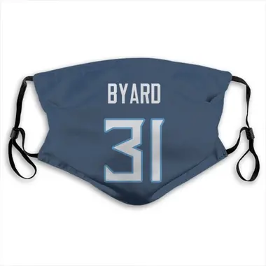 Tennessee Titans Kevin Byard Jersey Name and Number Face Mask - Navy