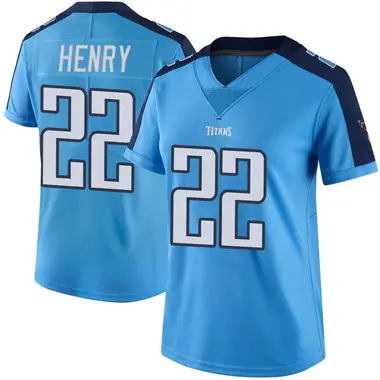 Women's Nike Tennessee Titans Derrick Henry Color Rush Jersey - Light Blue Limited