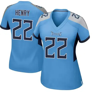 Women's Nike Tennessee Titans Derrick Henry Jersey - Light Blue Game