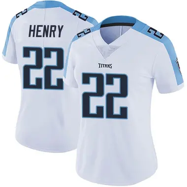 Women's Nike Tennessee Titans Derrick Henry Vapor Untouchable Jersey - White Limited